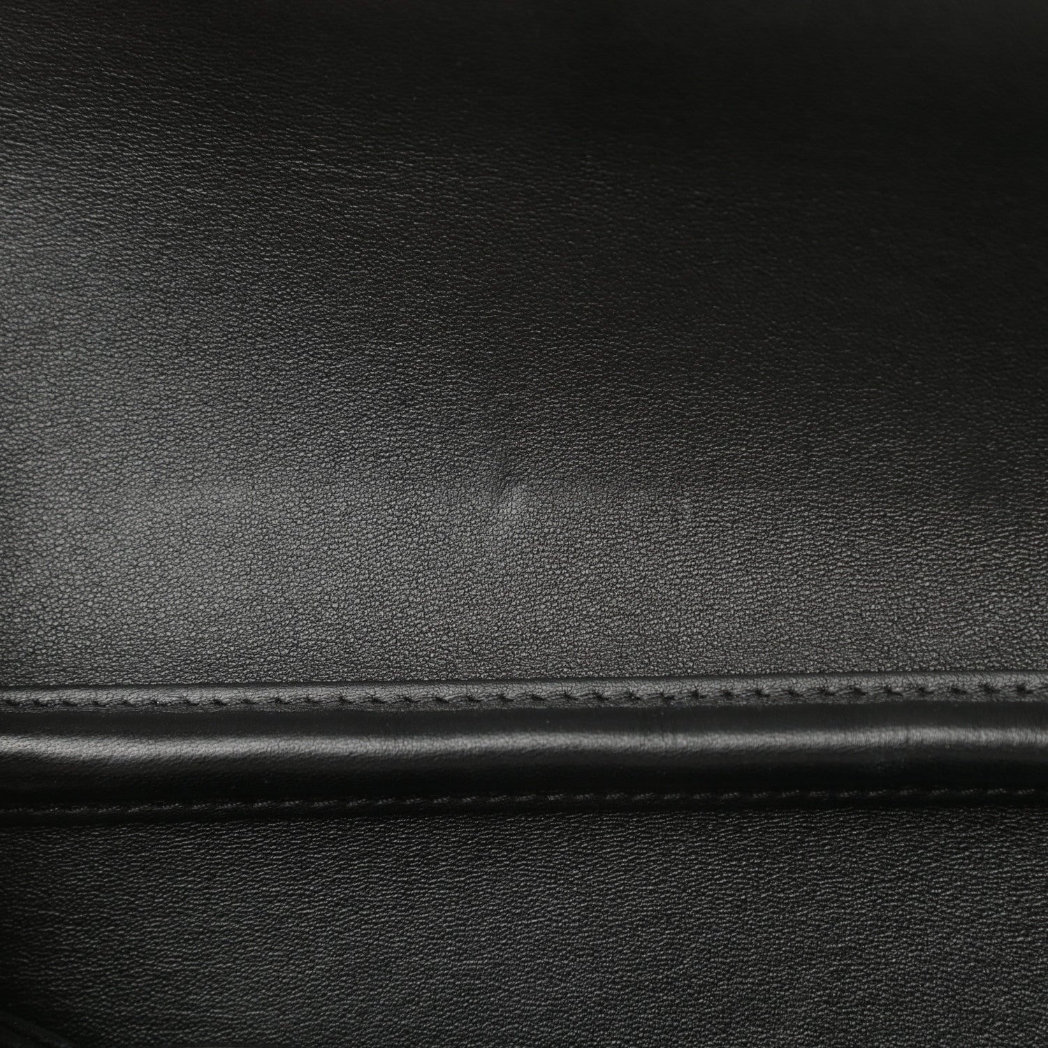 Chanel Lambskin Quilted Retro Label Clutch Black 11 of 12