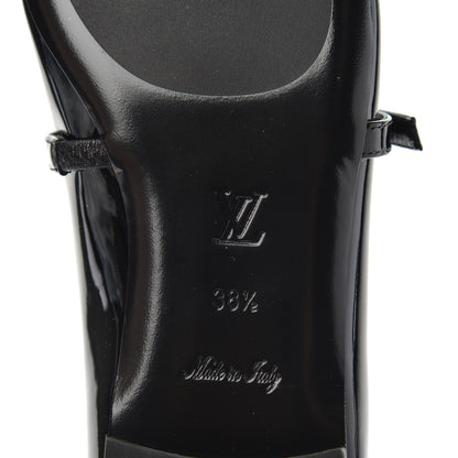 Louis Vuitton Patent Uniformes Ballet Flats 38.5 Black 7 of 8