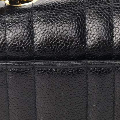 Chanel Caviar Vertical Quilted Mini Flap Black 10 of 12
