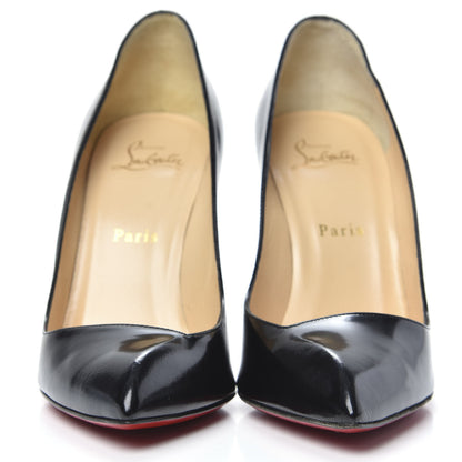 Christian Louboutin Jazz Calfskin Corneille 100 Pumps 39 Black 2 of 10