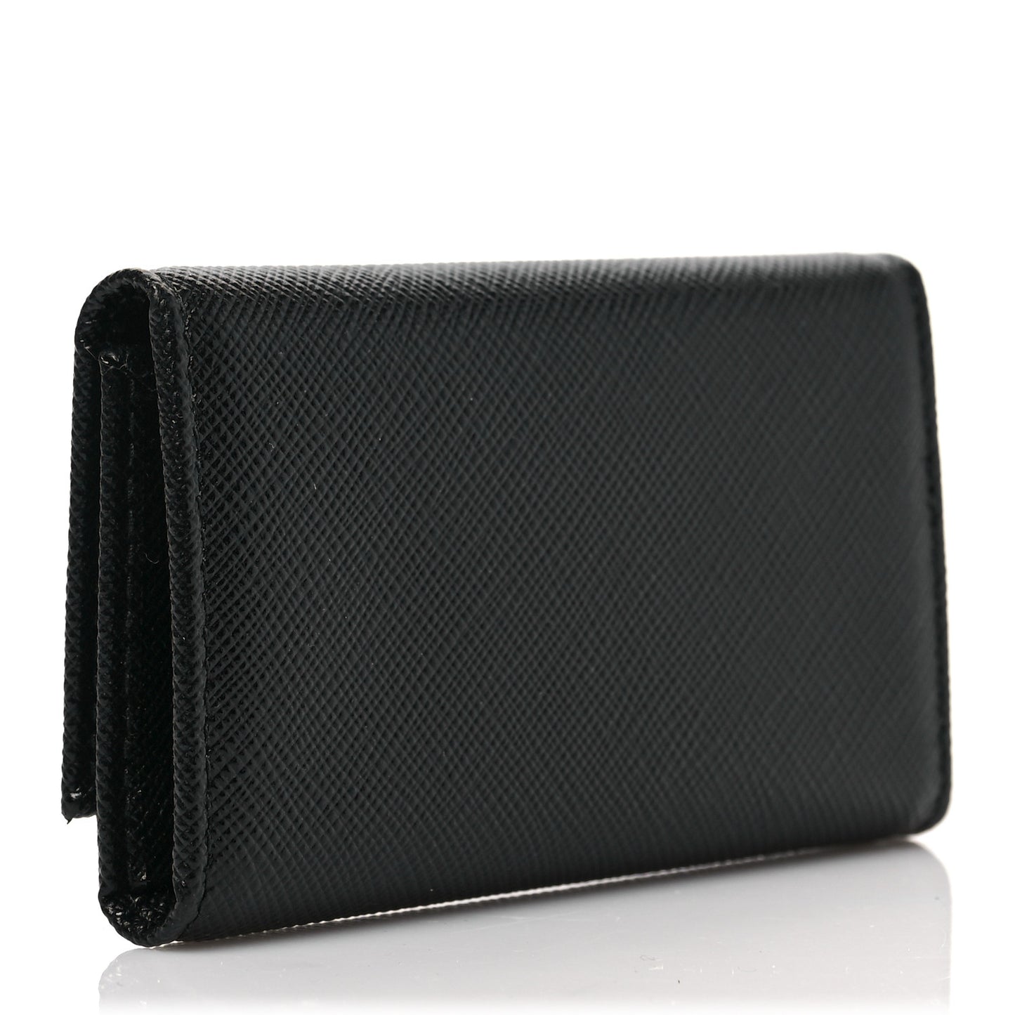 Saffiano 6 Key Holder Nero Black