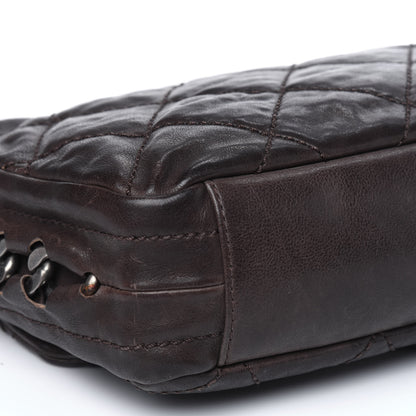 Chanel Calfskin Quilted Modern Chain Flap Brown 13 of 23