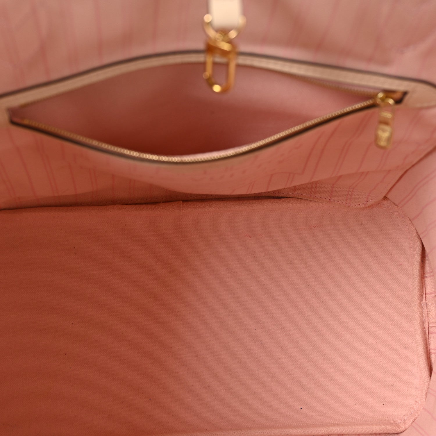 Louis Vuitton Damier Azur Braided Neverfull MM Pink 6 of 15