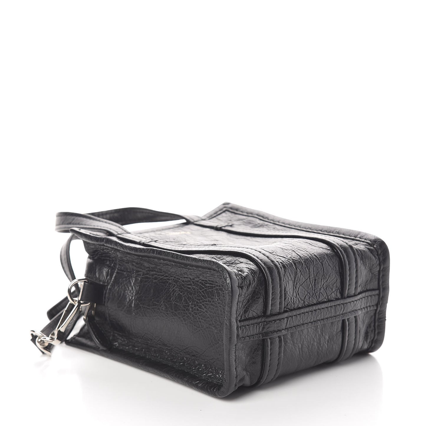 Agneau XXS Bazar Shopper Tote Black