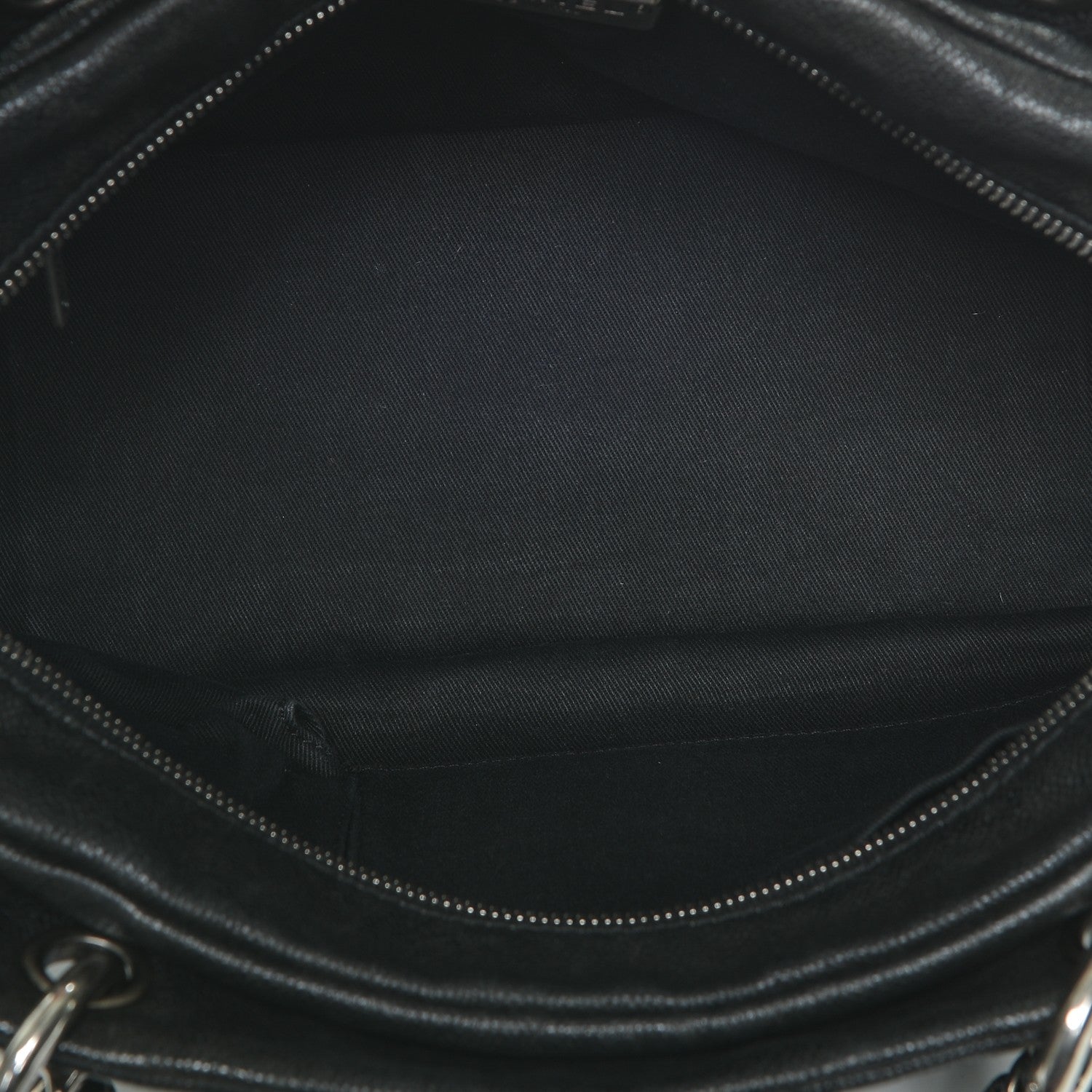 Chanel Distressed Caviar Outdoor Ligne Tote Black 5 of 7