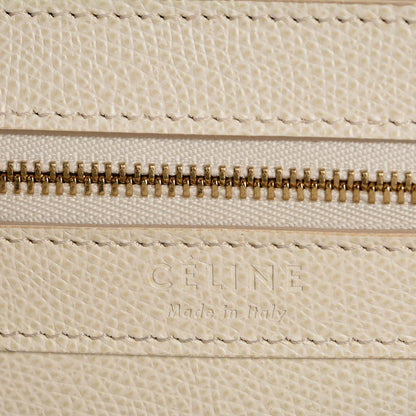 Celine Grained Calfskin Small Vertical Cabas Cream 9 of 10