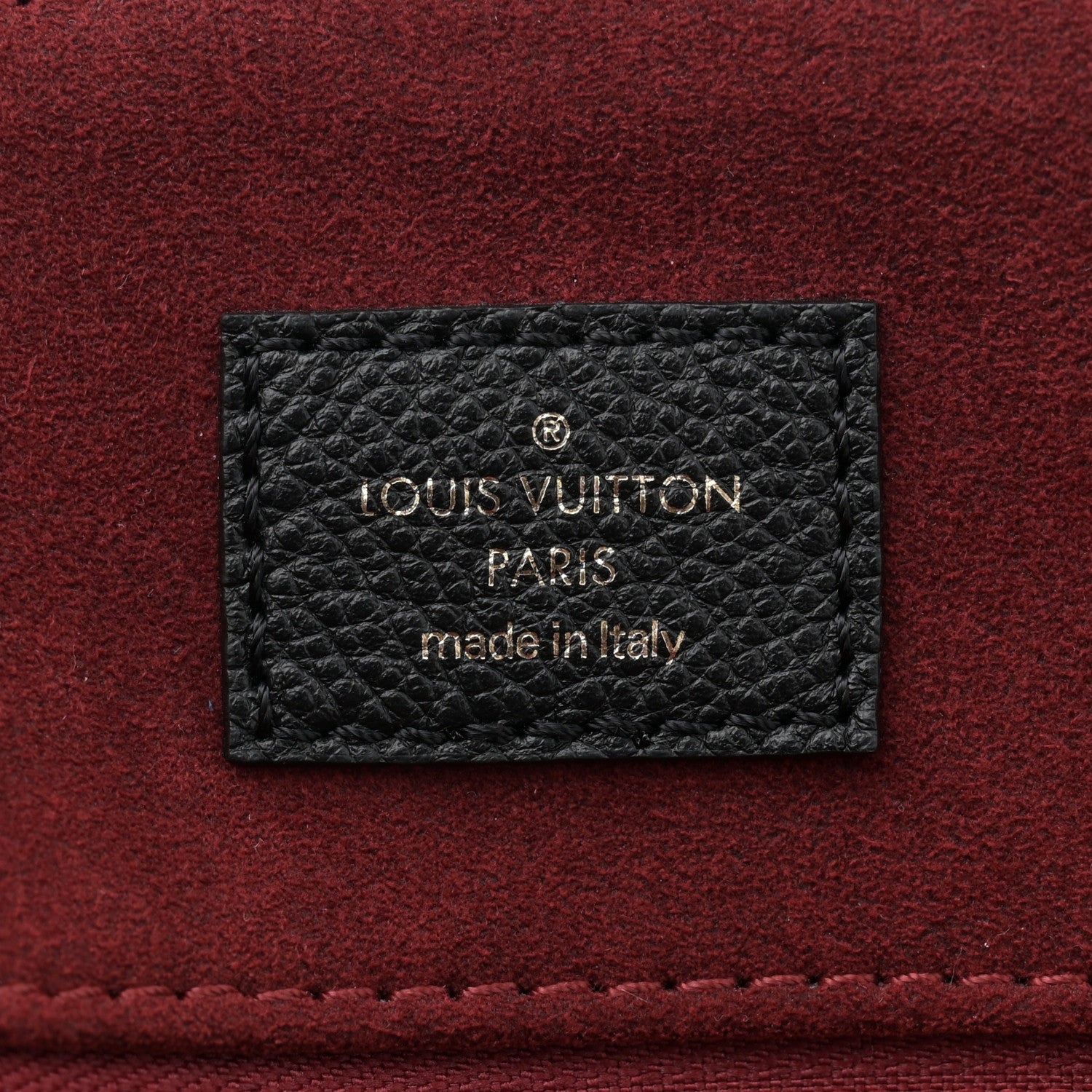 Louis Vuitton Empreinte Monogram Giant Petit Palais Black 6 of 9