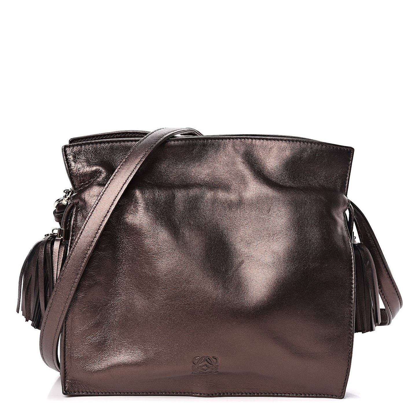 Calfskin Flamenco Shoulder Bag