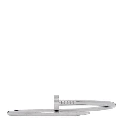Cartier 18K White Gold Juste Un Clou Bracelet 20 1 of 4