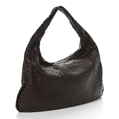 Bottega Veneta Nappa Intrecciato Large Veneta Hobo Ebano 2 of 10