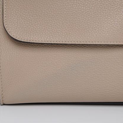 Celine Drummed Calfskin Suede Large Trapeze Dune 11 of 12