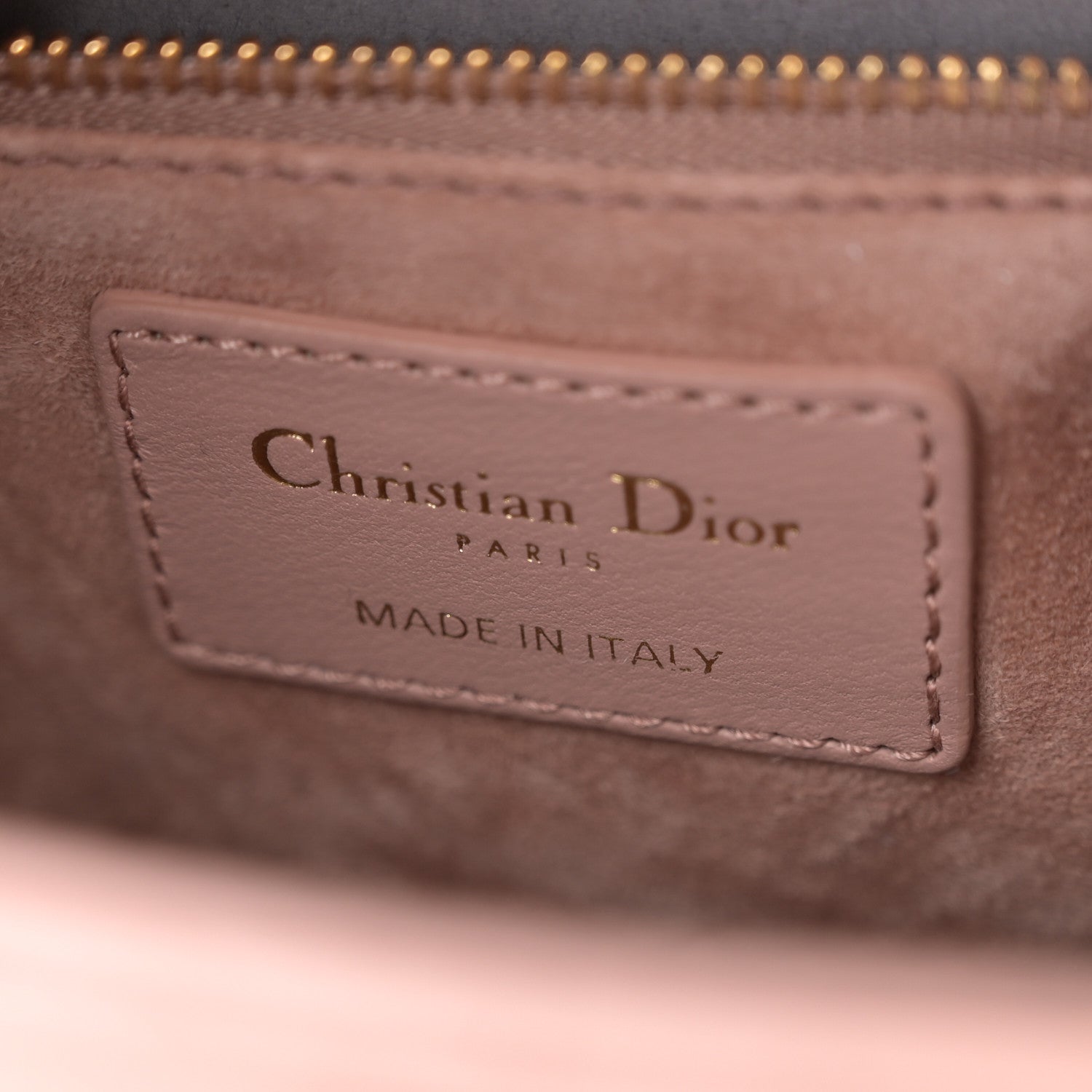 Christian Dior Lambskin Cannage Small My ABCDior Lady Dior Blush 6 of 12