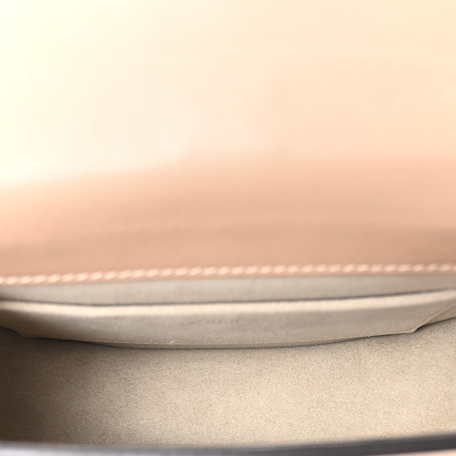 Chloe Calfskin Suede Small Nile Bracelet Bag Biscotti Beige 5 of 9