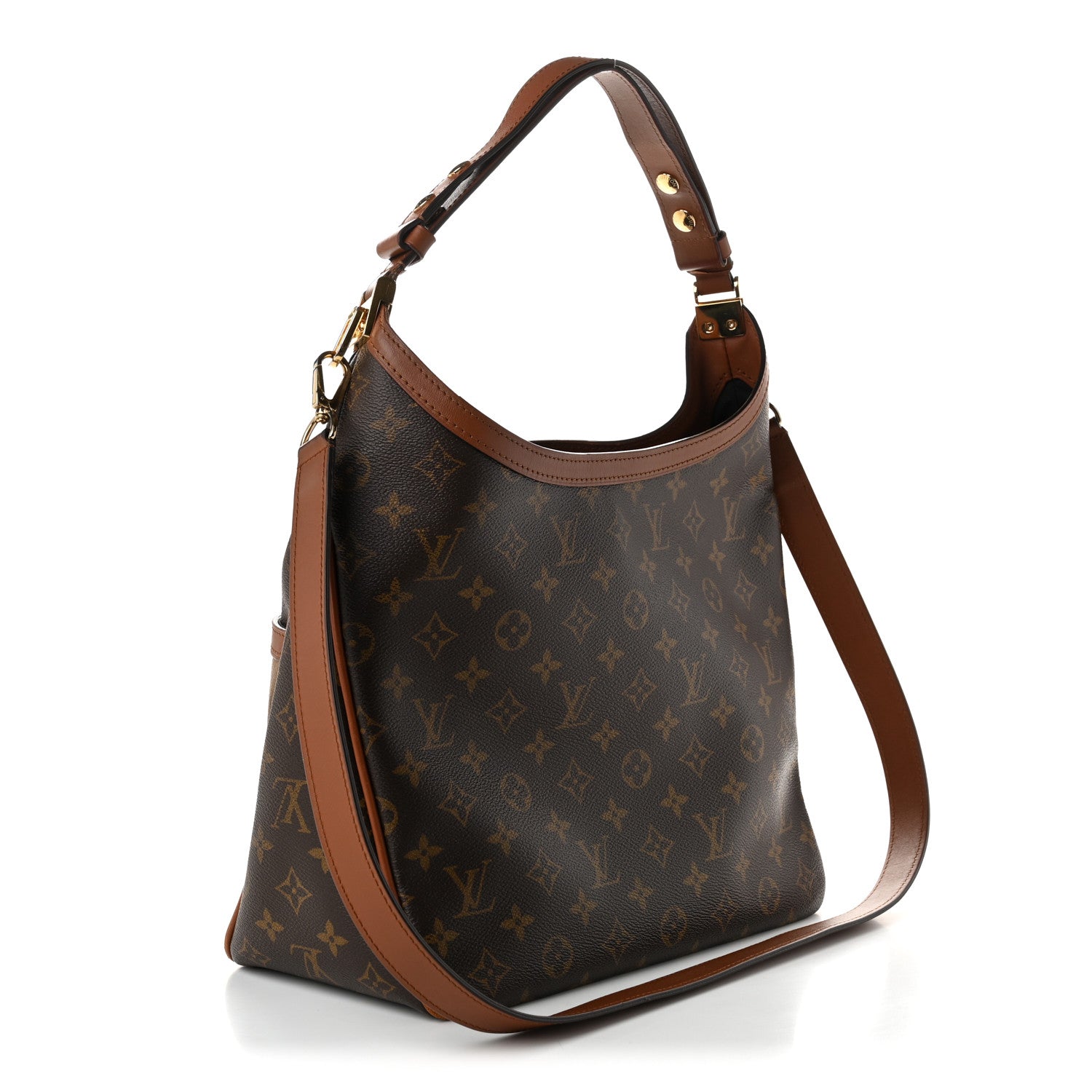 Louis Vuitton Reverse Monogram Dauphine Hobo MM 3 of 9