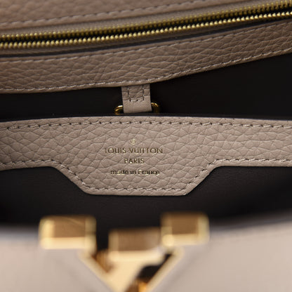 Louis Vuitton Taurillon Capucines BB Galet 6 of 11