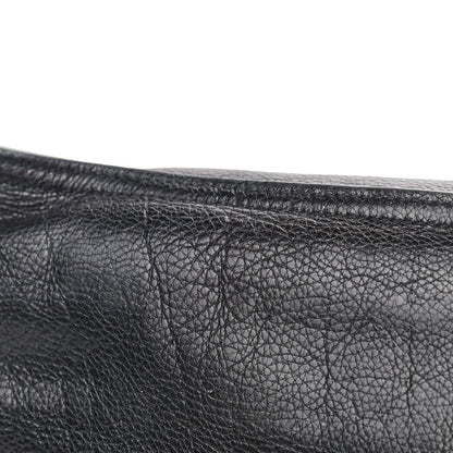 Prada Glace Calfskin Etiquette Shopping Bag Black Astrale 17 of 17