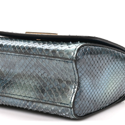 Louis Vuitton Snakeskin Twist Shoulder Bag PM Blue Multicolor 10 of 11