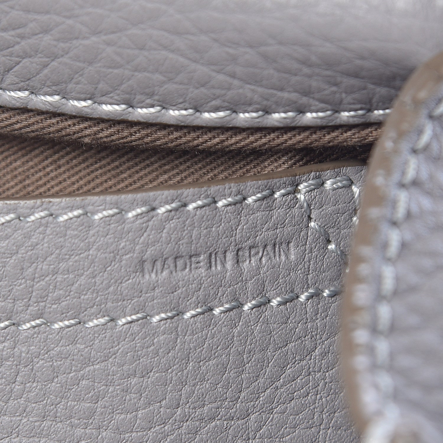 Chloe Calfskin Mini Marcie Round Crossbody Bag Cashmere Grey 7 of 10