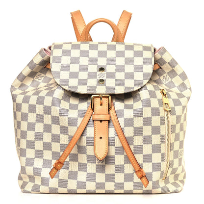 Louis Vuitton Damier Azur Sperone Backpack 1 of 14