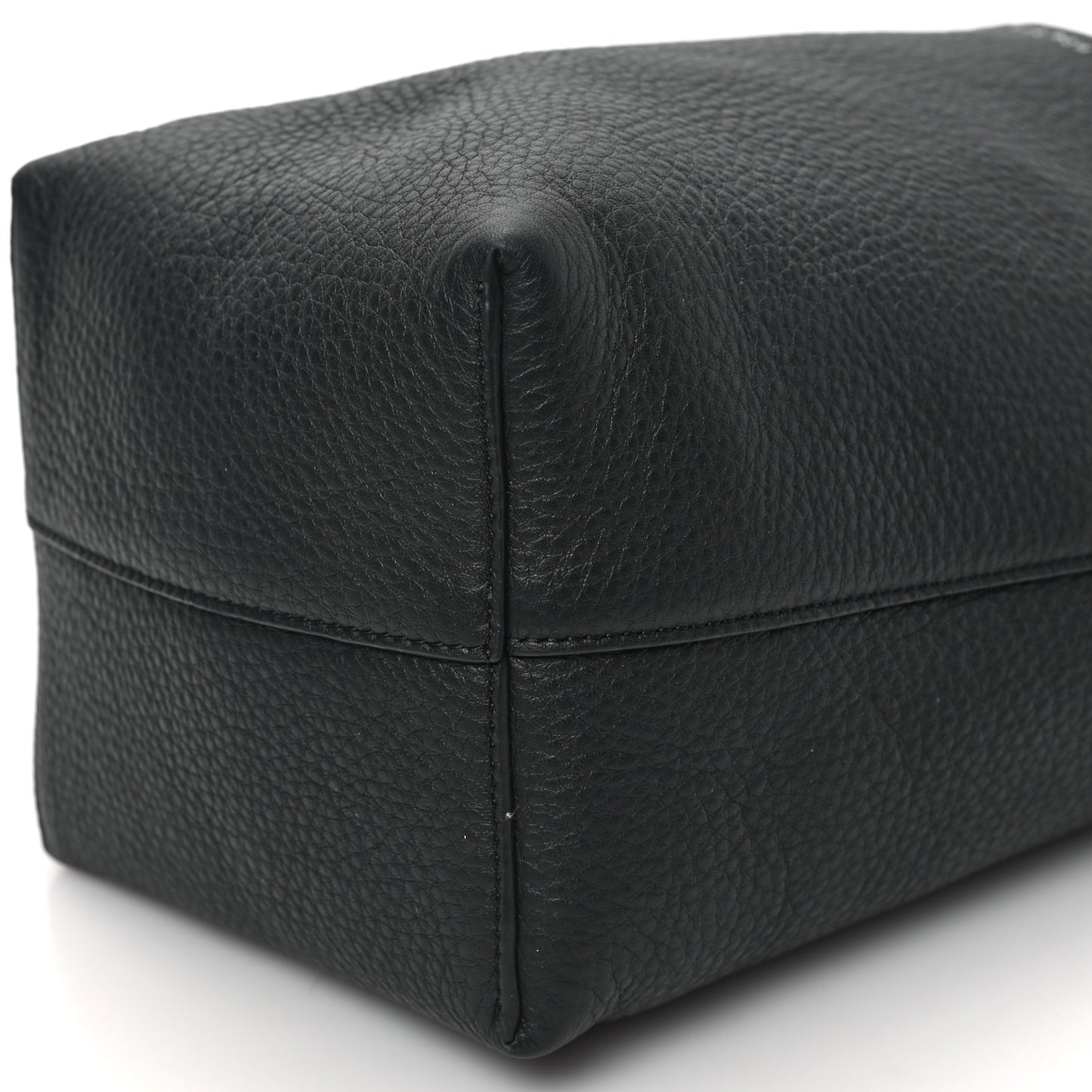 Grained Calfskin Small N/S Park Tote Black