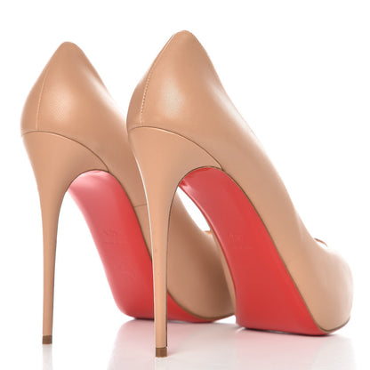 Christian Louboutin Nappa New Very Prive 120 Pumps 40.5 Nude 4 of 9