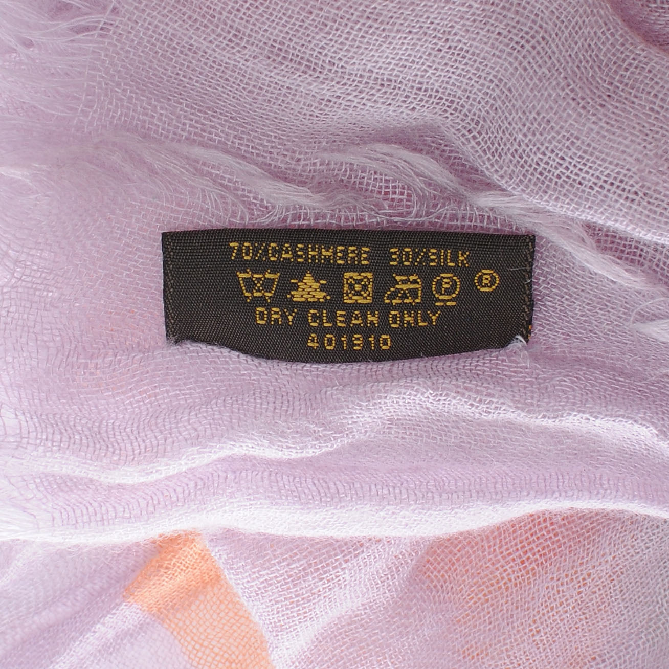 Cashmere Silk Graffiti Stole