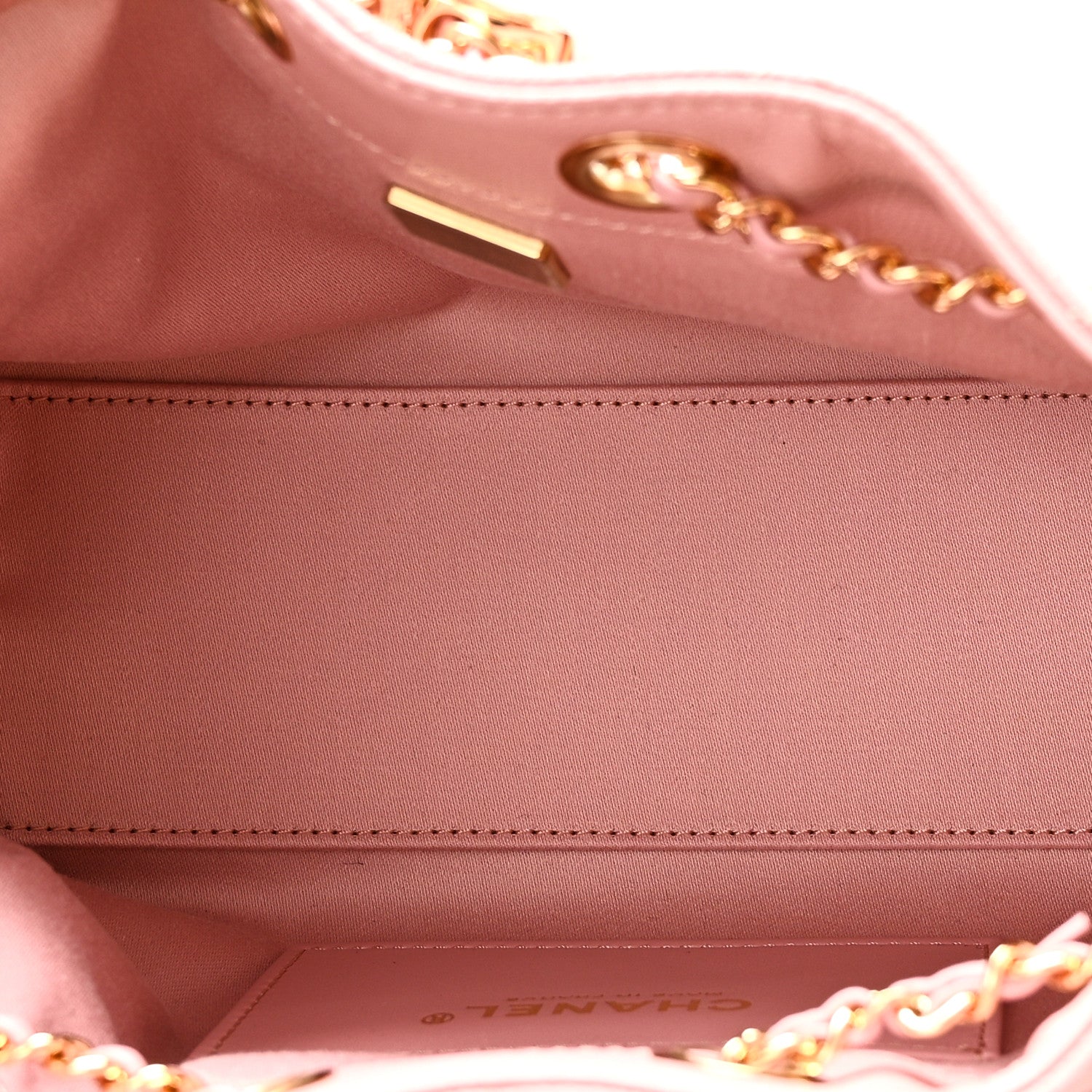 Chanel Caviar Quilted Mini Chanel 25 Handbag Rose 5 of 11