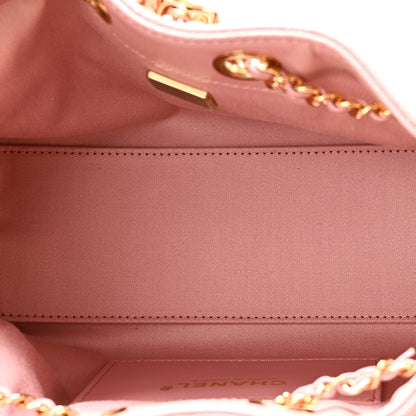 Chanel Caviar Quilted Mini Chanel 25 Handbag Rose 5 of 11