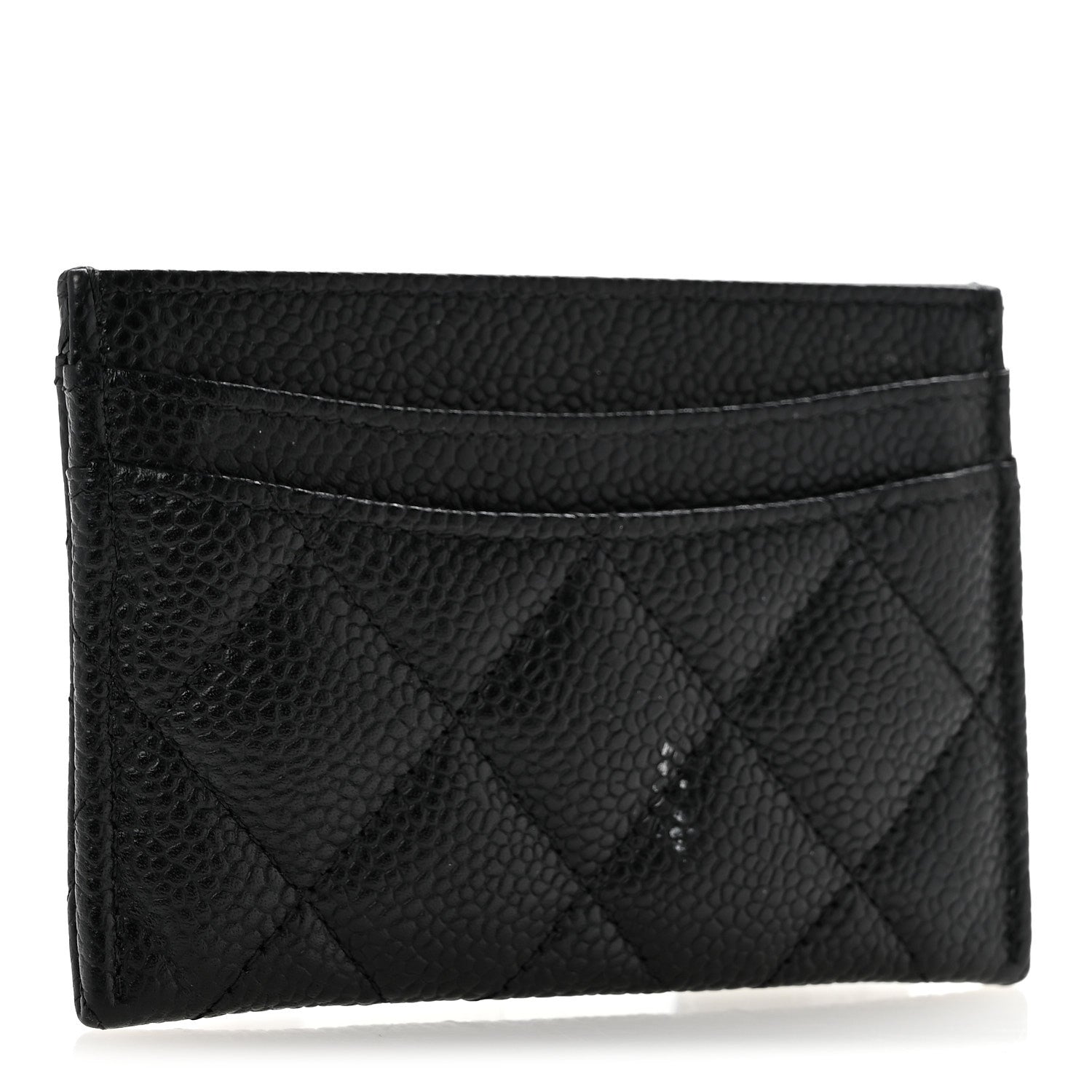 Chanel Caviar Quilted Card Holder Black 3 of 11