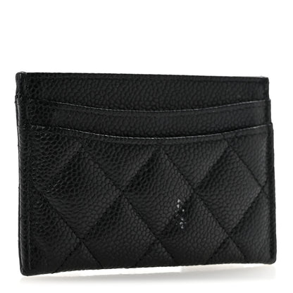 Chanel Caviar Quilted Card Holder Black 3 of 11