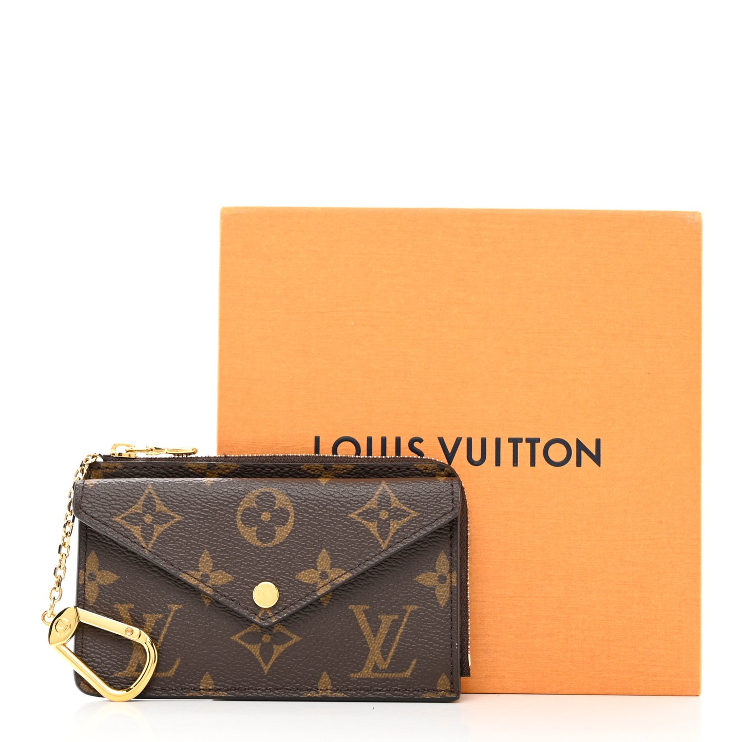 Monogram Recto Verso Card Holder Black
