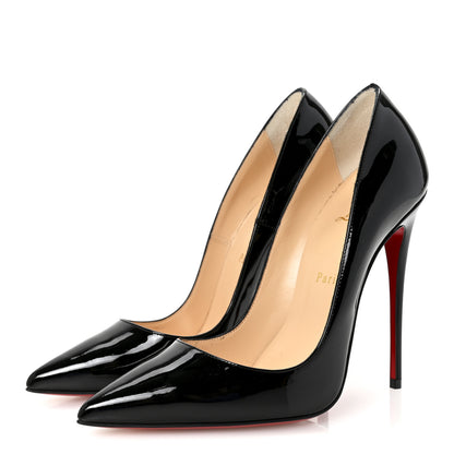 Christian Louboutin Patent So Kate 120 Pumps 38.5 Black 4 of 9