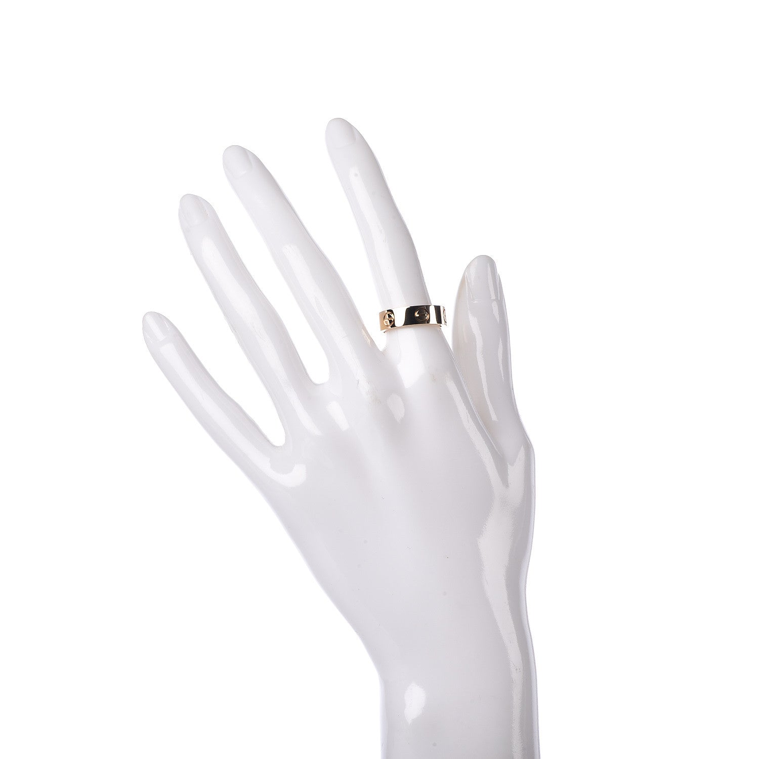 Cartier 18K Yellow Gold 5.5mm LOVE Ring 52 6 2 of 4