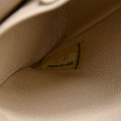 Chanel Lambskin Medium Double Flap Light Beige 8 of 8