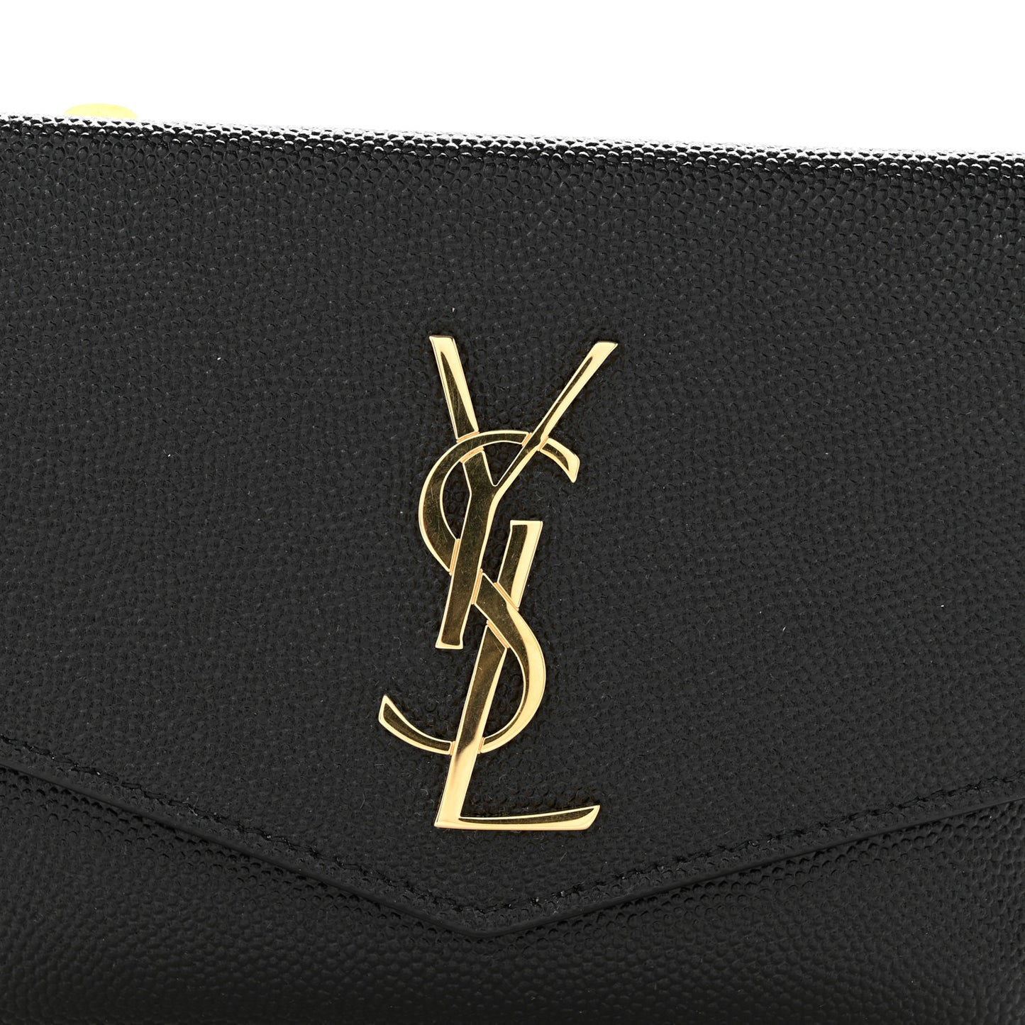 Grain De Poudre Monogram Bi-Fold Wallet Black