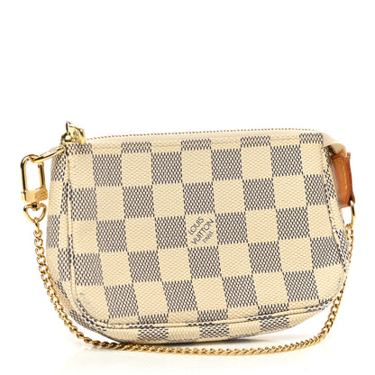Louis Vuitton Damier Azur Mini Pochette Accessories 3 of 7