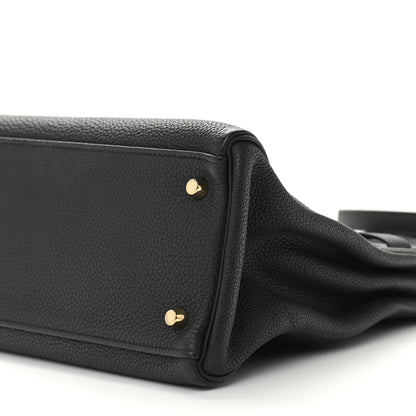 Hermes Togo Kelly Retourne 32 Black 11 of 14