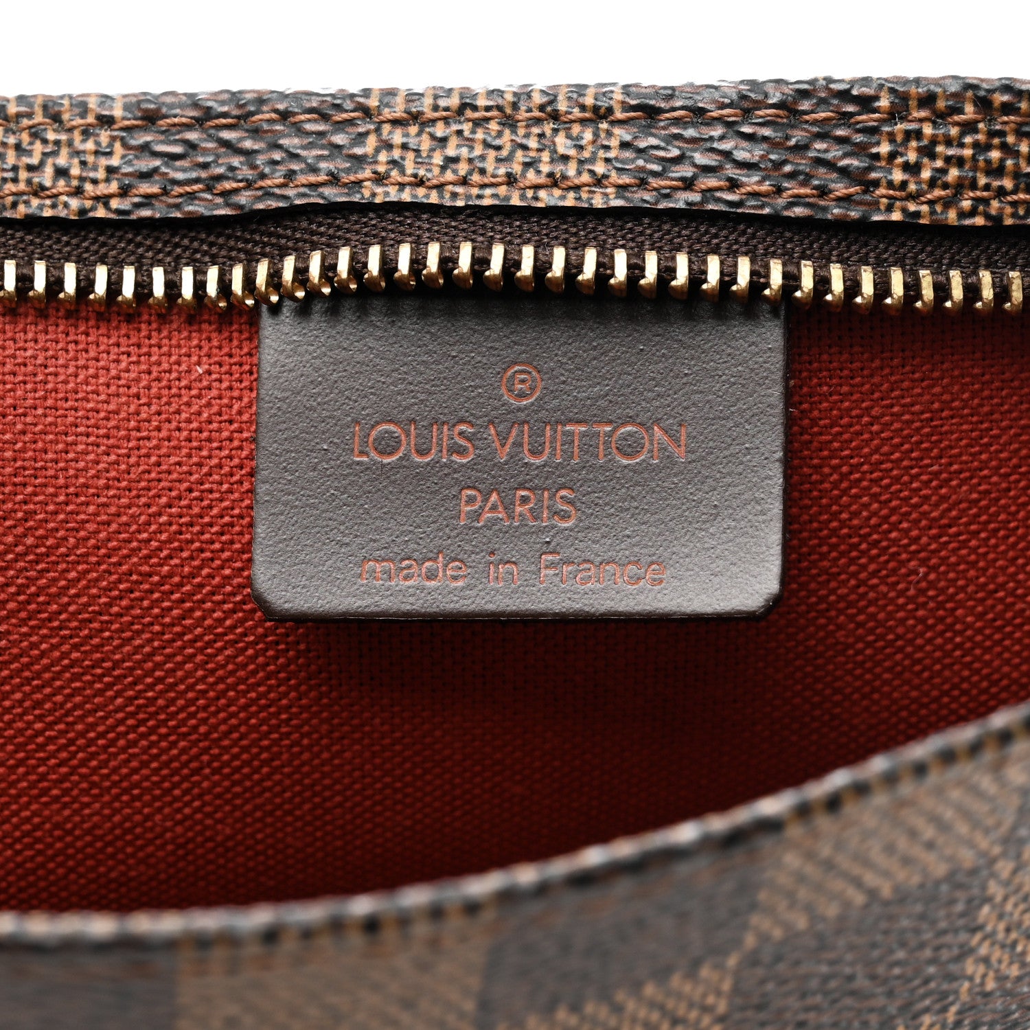 Louis Vuitton Damier Ebene Navona Pochette Accessories 6 of 8