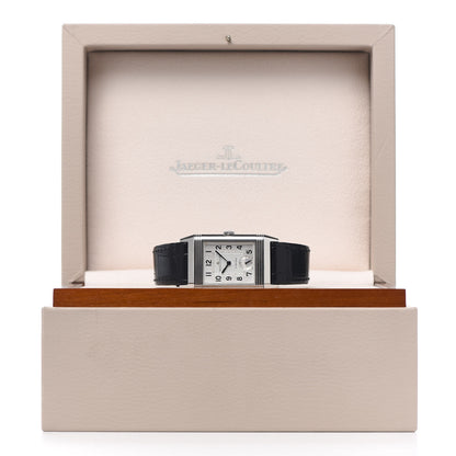 Jaeger-LeCoultre Stainless Steel Alligator 27mm Reverso Night & Day Manual Winding Watch Q3808420 8 of 8