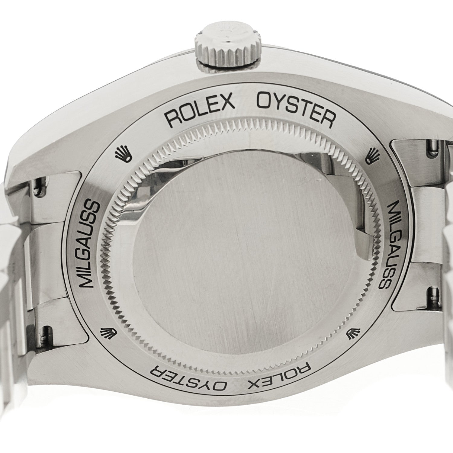 Rolex Stainless Steel 40mm Oyster Perpetual Milgauss Watch Black Dial 116400GV 4 of 4