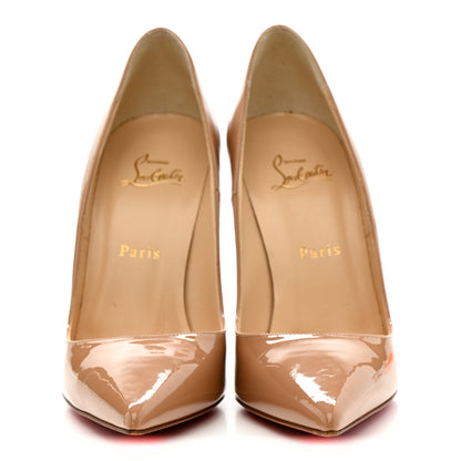Christian Louboutin Patent So Kate 120 Pumps 39.5 Nude 3 of 9