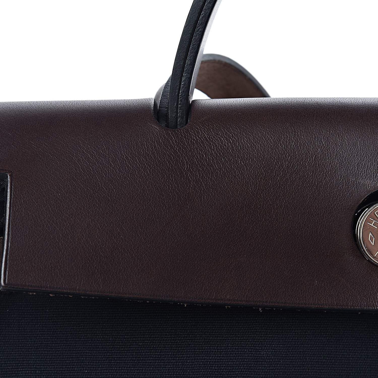 Hermes Toile Vache Hunter Herbag Zip 31 PM Black Ebene 13 of 18