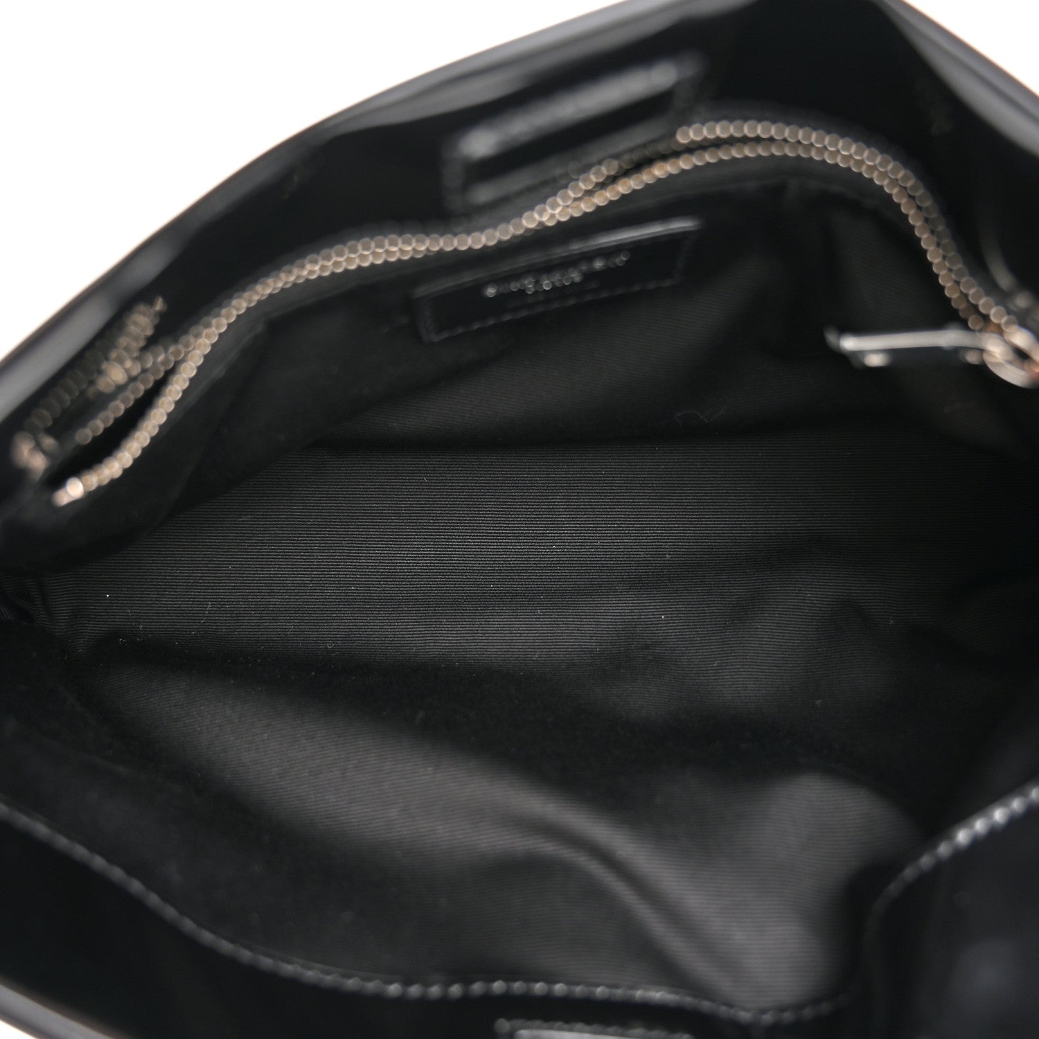 Saint Laurent Patent Calfskin Small Suzanne Rigid Shoulder Bag Black 5 of 10