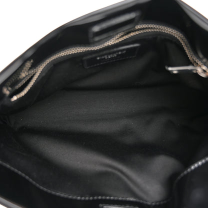 Saint Laurent Patent Calfskin Small Suzanne Rigid Shoulder Bag Black 5 of 10