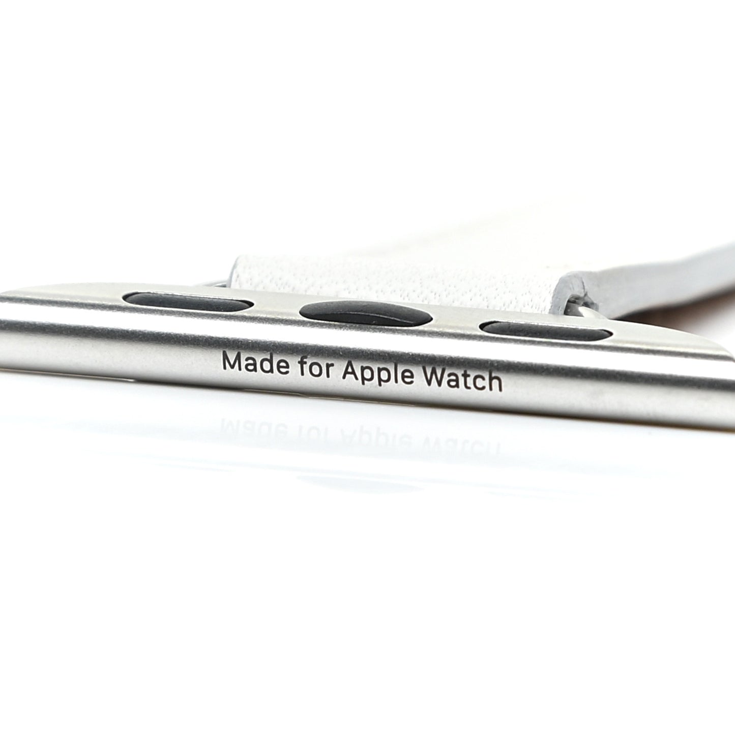 Attelage 40mm Apple Watch Double Tour Band Blanc