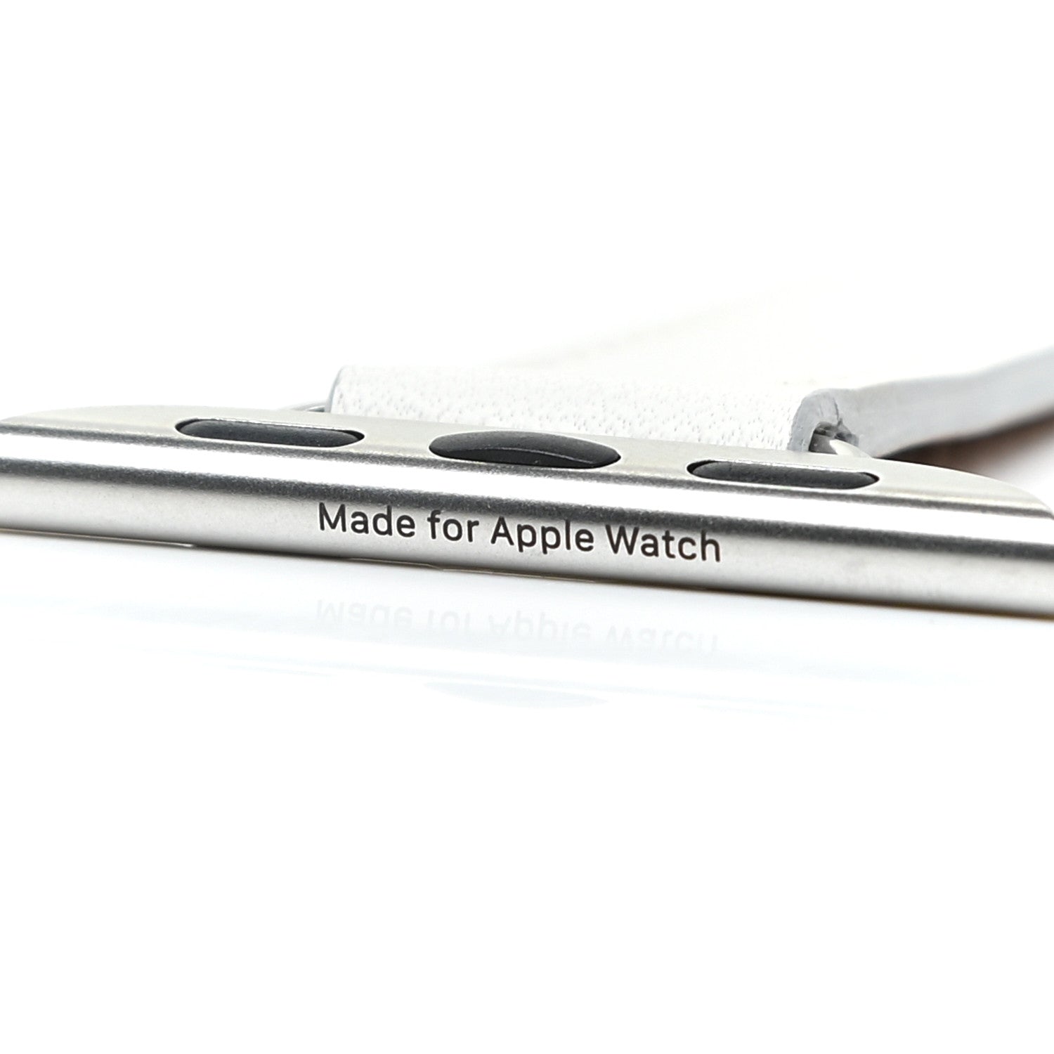 Hermes Attelage 40mm Apple Watch Double Tour Band Blanc 7 of 8