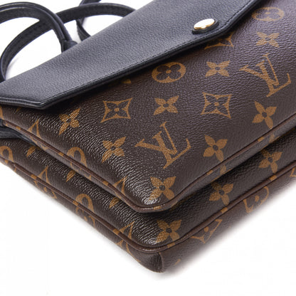 Louis Vuitton Monogram Twice Pochette Black 5 of 7