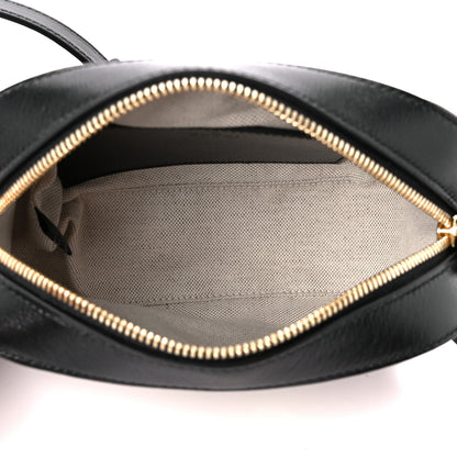Gucci Calfskin Mini Horsebit 1955 Camera Shoulder Bag  Black 5 of 10
