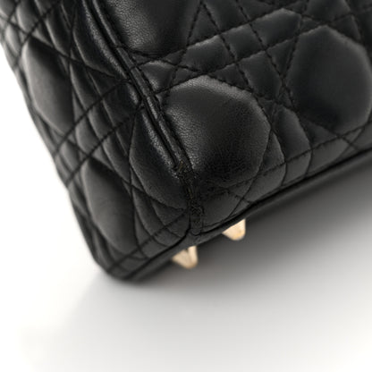 Christian Dior Lambskin Cannage Small My ABCDior Lady Dior Black 14 of 15