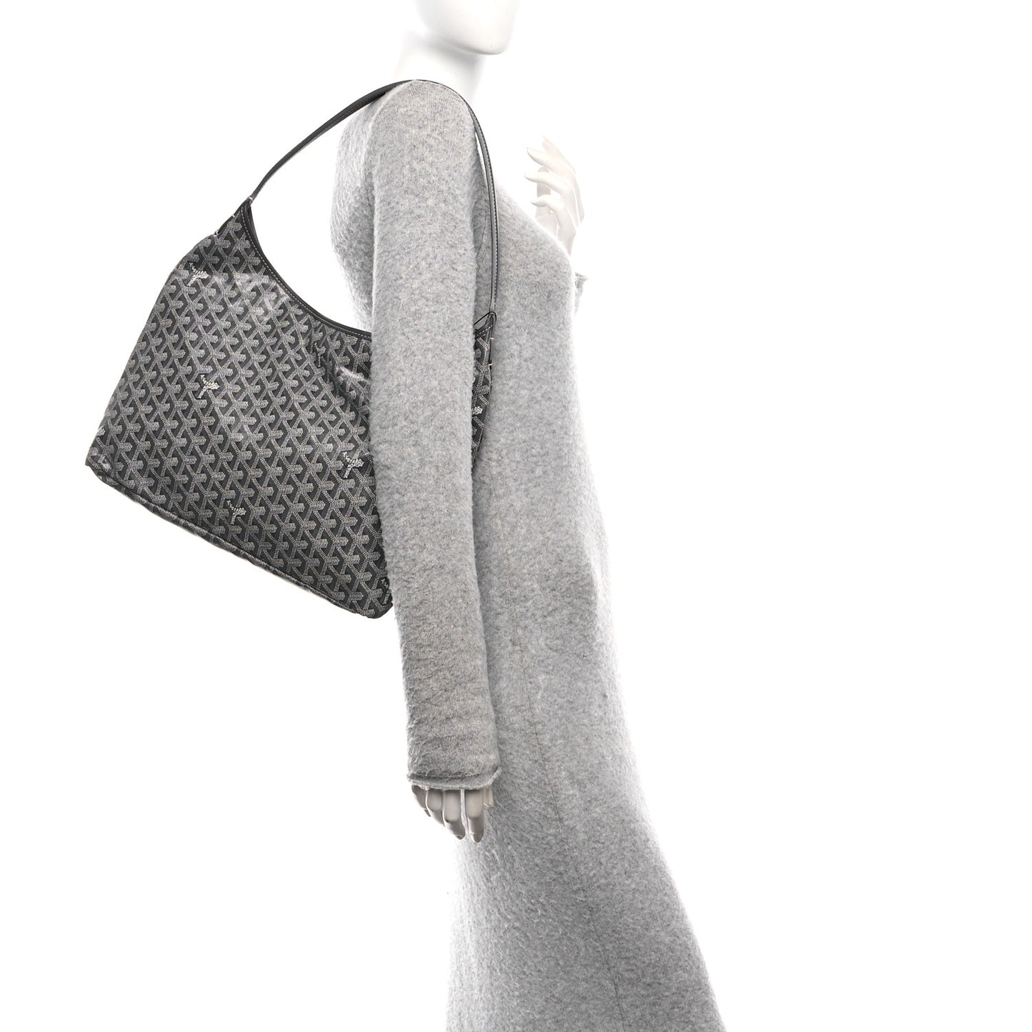 Goyardine Boheme Hobo Grey
